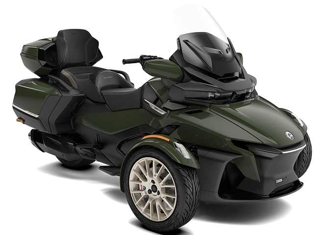 Трицикл Can-Am Spyder RT Sea-To-Sky Green Shadow 2023