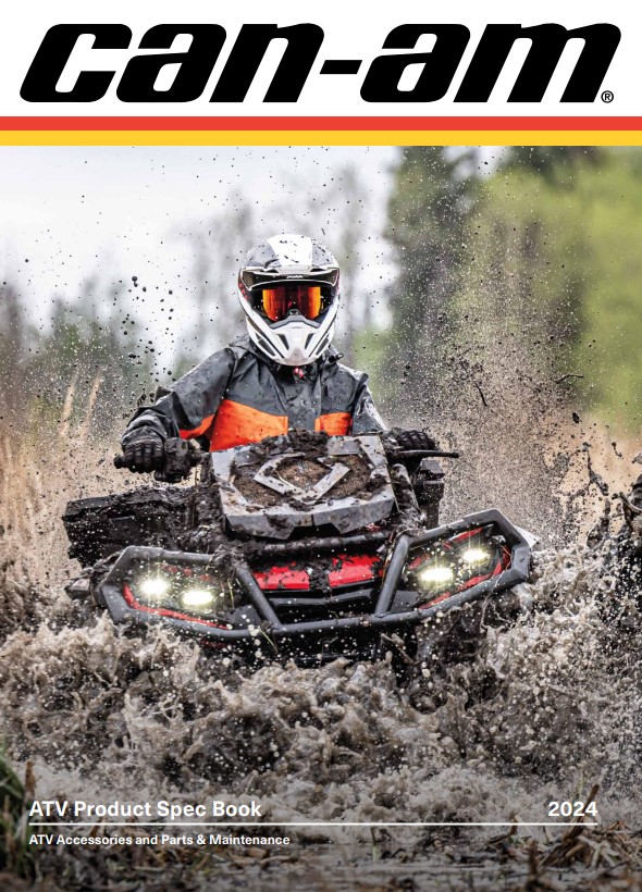 Каталог аксесуарів 2024 Can-Am ATV