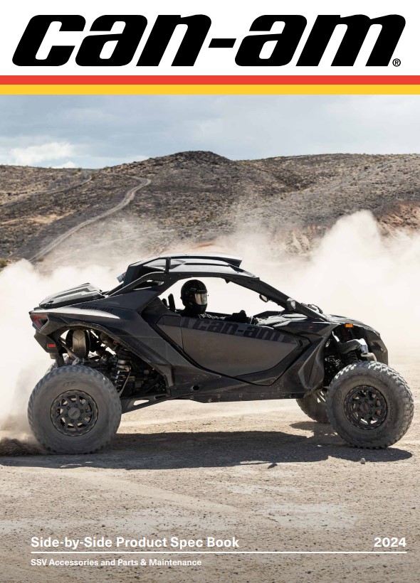 Каталог аксесуарів 2024 Can-Am SSV