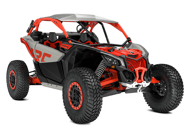 Квадроцикл Can-Am Maverick X3 Xrc TurboRR Chalk Grey Magma Red 2021
