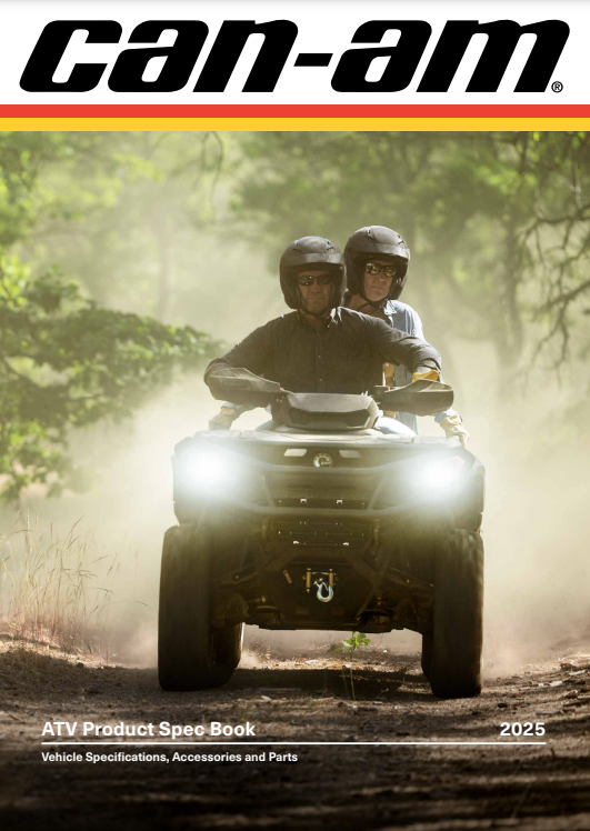 Каталог аксесуарів та запчастин Can-Am ATV 2025