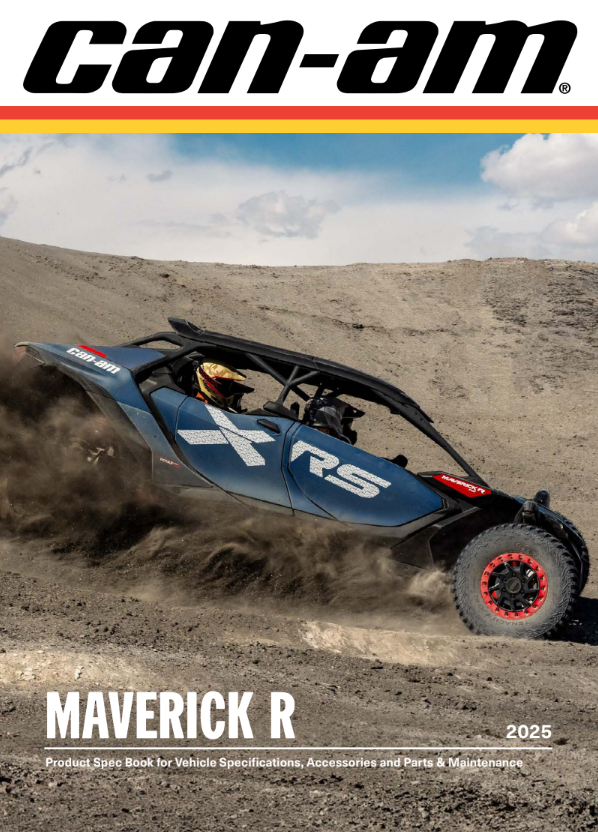 Каталог аксесуарів Can-Am Maverick R 2025