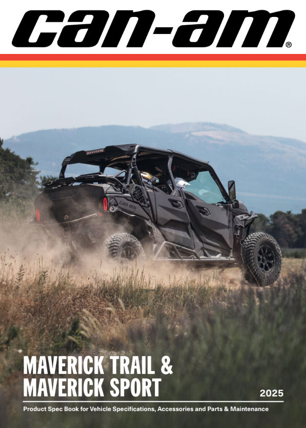 Каталог аксесуарів Can-Am Maverick Trail & Sport 2025