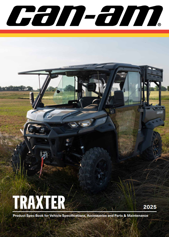 Каталог аксесуарів Can-Am Traxter 2025