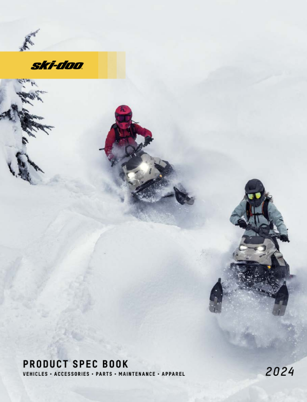 Каталог аксесуарів Ski-Doo 2024